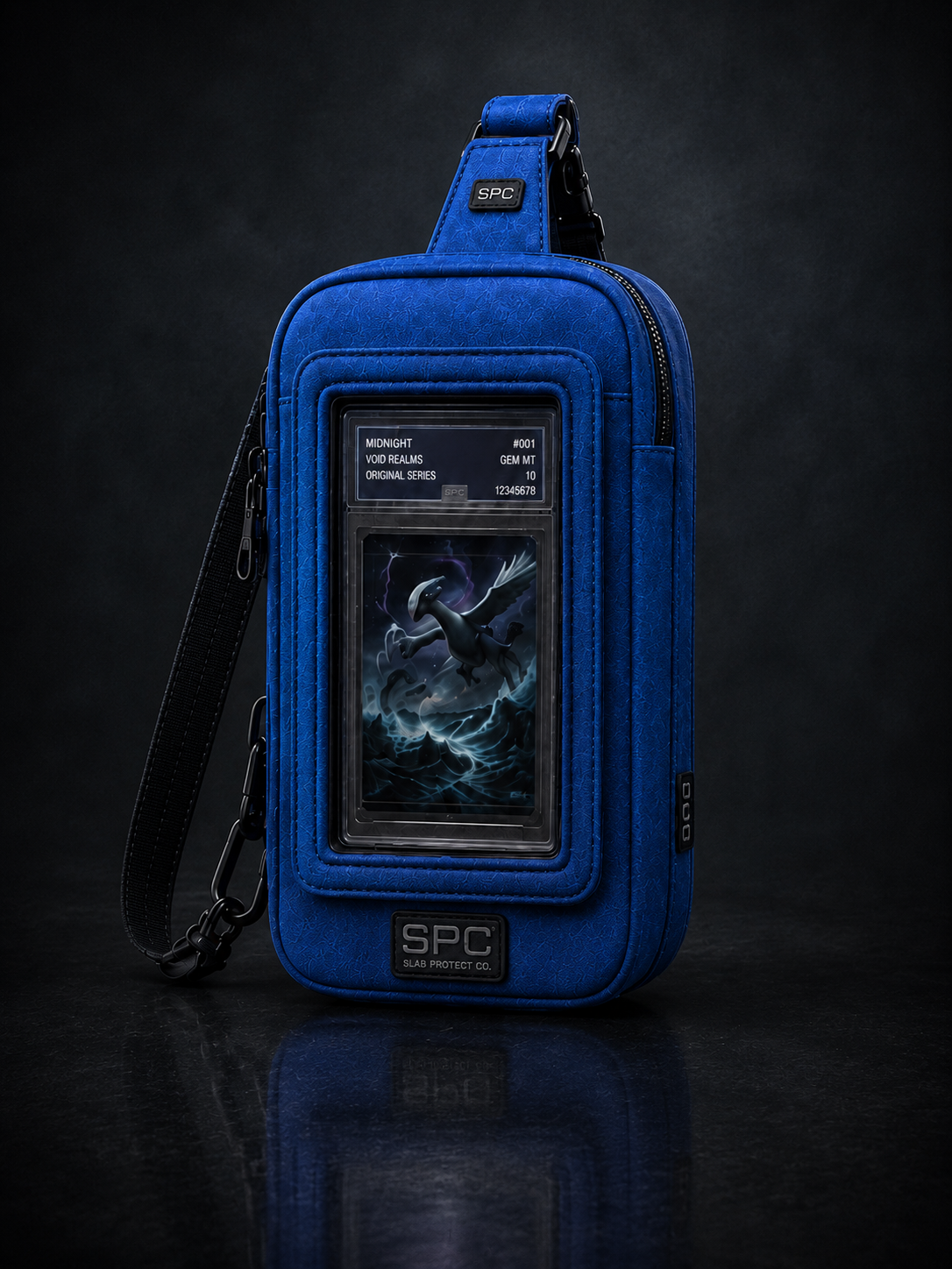 SPC 001 | Launch Blue | Premium Graded Card Slab Bag